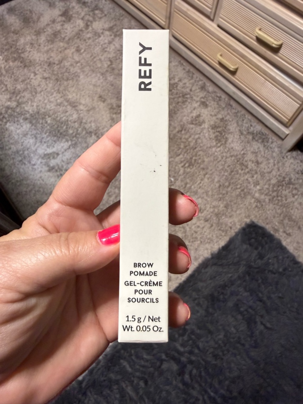 REFY Brow Pomade in Neutral Brown - White Box